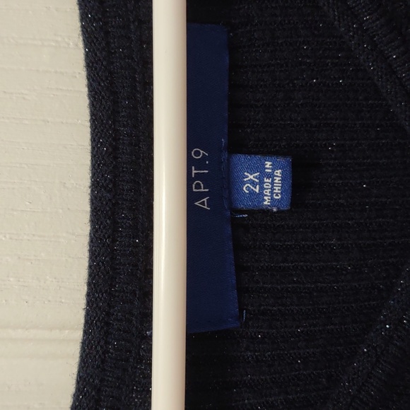 Sparkly blue sweater - Picture 4 of 6